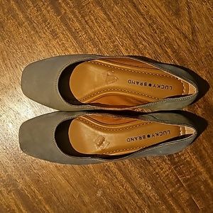 Lucky Brand Suede Ballet Flats